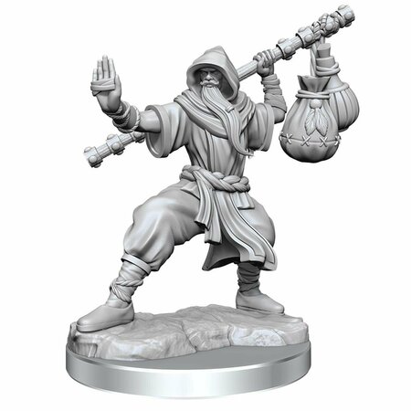 TOYS4.0 Male Dungeons & Dragons Frameworks Wave 1 Human Monk Miniatures TO2738052
